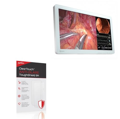 BoxWave Screen Protector Compatible With EIZO EX2621 (26 in) - ClearTouch Anti-Glare ToughShield 9H (2-Pack), Anti-Glare 9H Tough Flexible Film Screen Protector