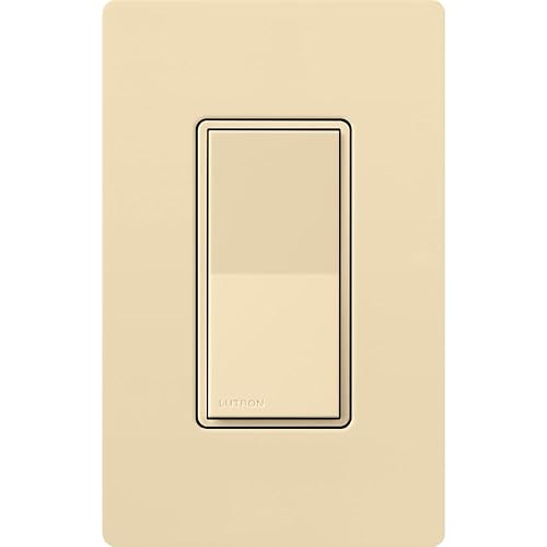Vista 55 de Lutron Sunnata - Interruptor de atenuación táctil con tecnología LED avanzada para LED e incandescente, 3 vías/multiubicación, STCL-153MS-WH, blanco