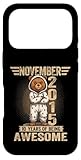 Teddy bear pajamas for men November 10th Birthday