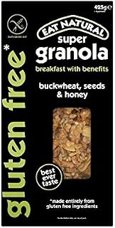 Eat Natural Gluten Free Buckwheat & Honey Super Granola 425g