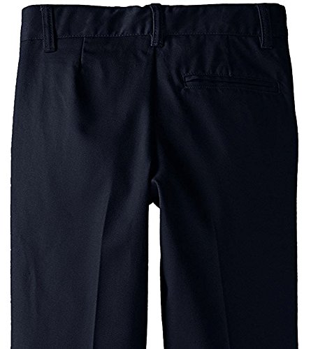 Image of French Toast Boys' Adjustable Flat Front Double Knee Pant