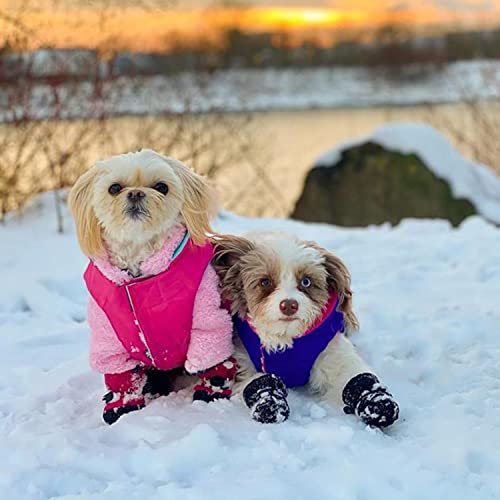 Image of Gooby Sports Vest Dog Jacket, Purple, Small | Fleece-lined, water-resistant outer; 3-point hook-and-loop fit; Reflective lining; Leash attachment