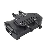 Bacar 1 juego de bolsas laterales para herramientas y portaequipajes de aluminio Adventure Box, color negro para Tiger Explorer 1200/Tiger 800 y XC/Tiger 1050i.