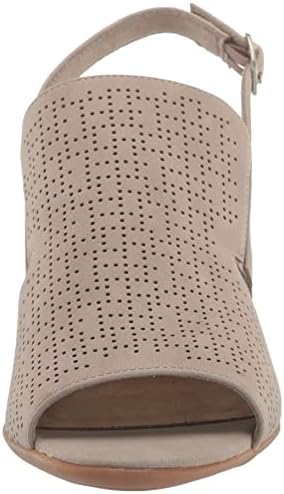Easy Street Women's Zelma Heeled Sandal, Grey, 7.5 X-Wide | Image 1