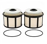 SCETXLL 2pcs Engine Fuel Filter Compatible with FORD E-SERIES VAN Light Truck, INTERNATIONAL 7.3L