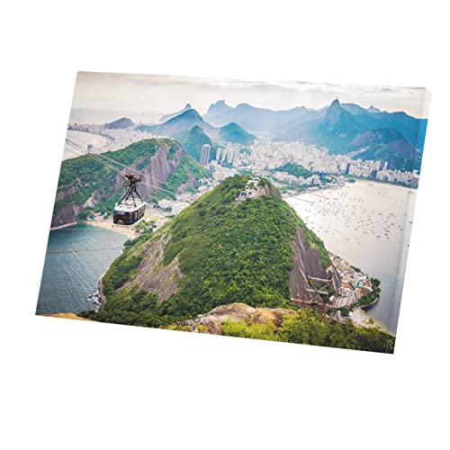 Tableau Rio de Janeiro Toile Imprimée 45x30 cm Décoration