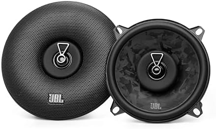 JBL Stage 3 Gen2 48 100mm 4 Zoll Koaxial Lautsprecher Auto Glasfasermembran | 50W RMS / 400W Peak, 89dB, 4 Ohm Impedanz, 80Hz-20kHz Frequenzgang, PEI Hochtöner, mit Schutzgitter, P