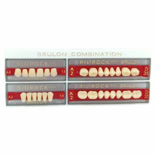 Dental Acrylic Teeth Kit 18 Size A2 Shade/Pack Of 1 Set/Acrylic Denture Teeth Set A2 (18 Size)-picture-17