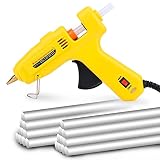 B BOSI TOOLS Rechargeable Hot Melt Glue Gun, Rechargeable Quick Preheat Mini Glue Gun Kit with 10 Pi