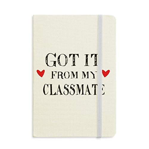 Carnet de notes A5 tissu souple multicolore Graduation Saison Journal 144 x 210 mm