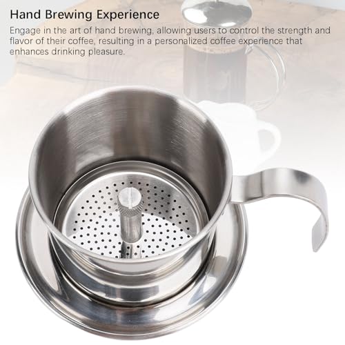 Cafetera Vietnamita Portátil con Filtro Ajustable de 200 ml miniatura 5