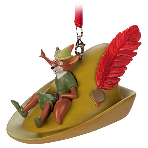 Chapeau Robin des Bois Disney statuette de collection sans couleur style dessin
