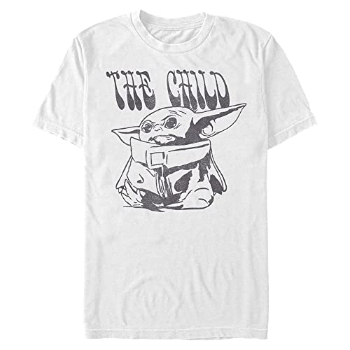 T-shirt Star Wars Mandalorian pour homme grande taille en coton confort