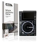 dipos I Protezione Vista compatibile con Denon DJ SC6000M Prime Pellicola Prottetiva Privacy 4 modi