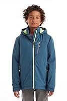 killtec Jungen Funktionsjacke mit Kapuze/Winterjacke ist wasserdicht KOW 159 BYS JCKT, dunkel ozean, 152, 40915-000