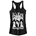 Disney Women's It's Fun Being Bad Ideal Racerback Graphic Tank Top, Black, L