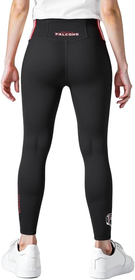 Pro Standard Womens NFL Atlanta Falcons Classic Chenille Legging Black M - Image 3