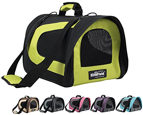 EliteField Deluxe Soft Pet Carrier (3 Year Warranty, Airline Approved), ...