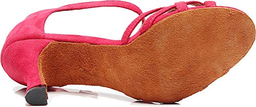 Chaussures de salsa et cha-cha légères avec semelle souple haute performance - 5