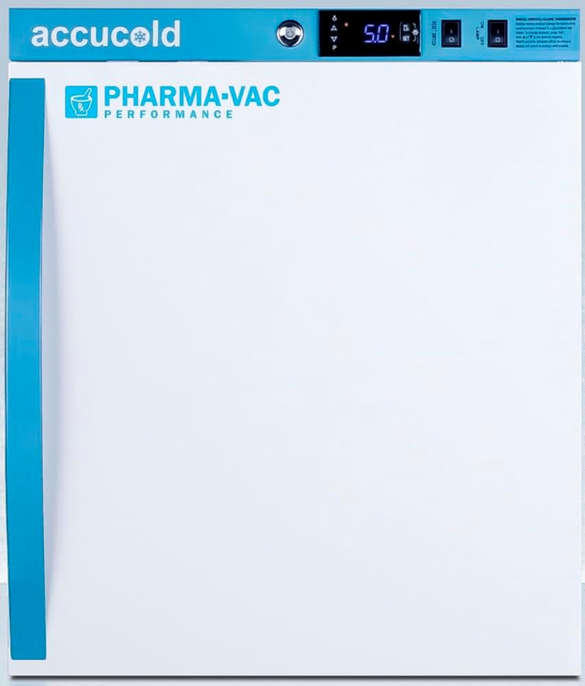 ACCUCOLD ARS2PV456 1.94 Cu.Ft. Compact Vaccine Refrigerator, Certified to NSF/ANSI 456 Vaccine Storage Standard (Solid Door)