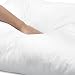 Beautissu Almohada cojín BeauNuit NK - 80x80 cm - Relleno de 800g...