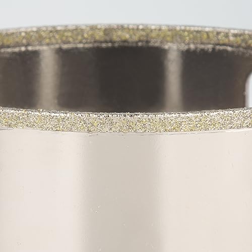 HLOFIZI 2-1/4 Inch Diamond Hole Saw Tile Hole Saw for Ceramic, Tile, Glass, Granite, Porcelain, Marble, with Guiding Drill Bit