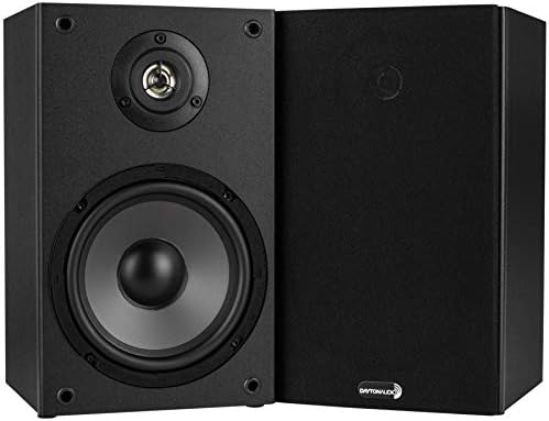 Dayton Audio B652 6-1/2" 2-Way Bookshelf Speaker Pair