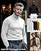 August Alley 7 Pack Mens Big and Tall Turtleneck Shirts Long Sleeve Crewneck Top Plus Size Loose Fit Shirt(Black, White, Light Mixed Gray, Mustard Yellow, Cream, Maple Red, Brown,3X-Large)