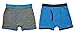 Calvin Klein Boys Blue & Gray 2Pk Underwear Boxer Briefs (6/7)