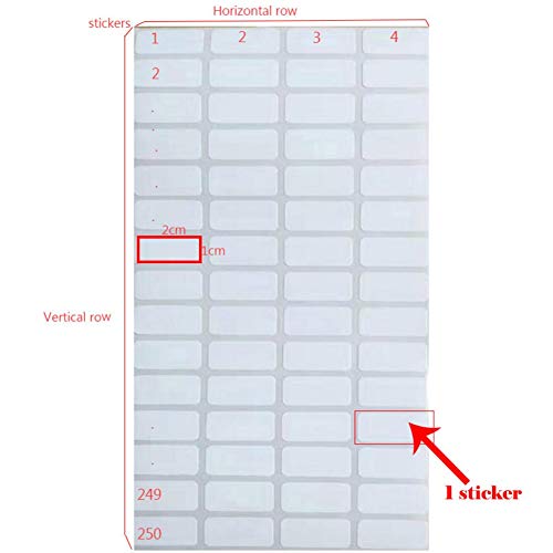 Forartt Diamond Painting Storage Containers Label Sheets Name Number Stickers Decal 5D Diy Diamond Painting Kits Embroidery Paint By Number Kits Accessories For Adults #TOP4