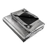 BESTonZON wasserdichte Verstärkte PE Plane mit UV Schutz Wetterfeste Outdoor Abdeckung für...