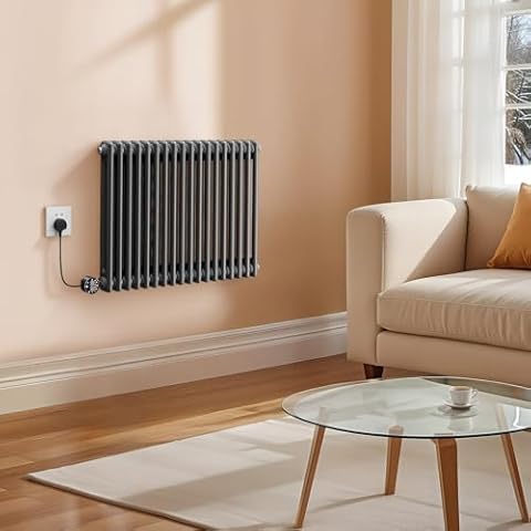 Warmiehomy 13 Column Electric Radiator with WiFi Control Cover