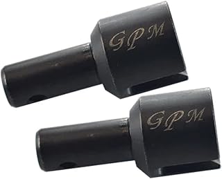 GPM Upgrades Medium Carbon Steel Center Diff Output Cup for 1/8 4WD Sledge Monster Truck (95076-4) Rc Cars