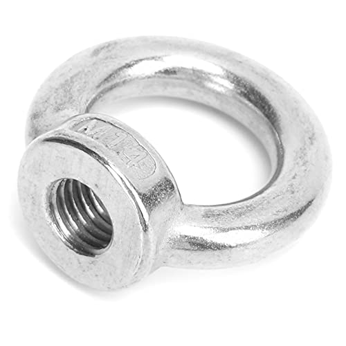 2 Stück Ringmuttern, Edelstahl Ringschrauben Mutter für Industrie Marineyachten Schnellboote (M14)