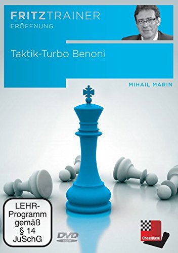 Preisvergleich Produktbild Taktik-Turbo Benoni, DVD-ROMInteraktives Video-Schachtraining