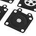 Mtsooning 10PCS Carburetor Diaphragm Gasket,Carb Metering Diaphragm Assembly for 2500 3800 4500 Chainsaw Repair Parts.