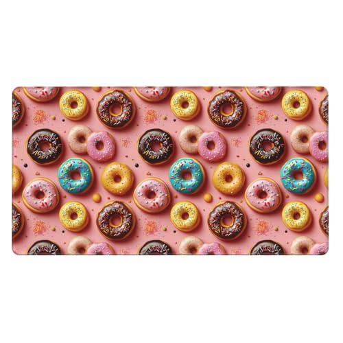 Tapis de souris de jeu grand format bords cousus pour pc