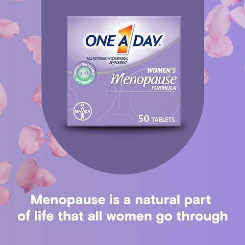 One A Day Women's Menopause Multivitamin with Vitamin A, Vitamin C, Vitamin D, Vitamin E and Zinc for Immune Health Support, Tablet - Image 6