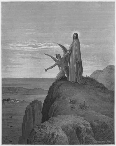 Bible de Gustave Doré toile d'art portrait impression haute définition