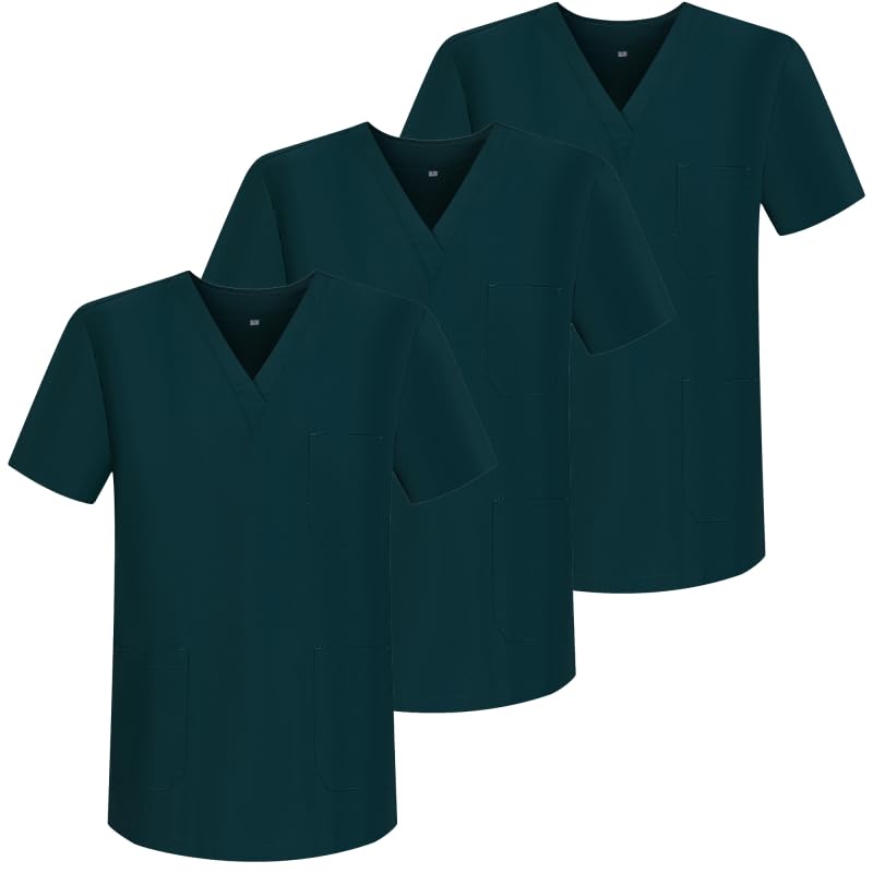 MISEMIYA - Packung 3 STK. - SANITÄRE CASACA Unisex SANITÄRE Uniformen SANITÄRE UNIFORM MEDIZINISCHE UNIFORM - 3-6801