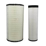 SPAKYGIE Air filter Kit 600-185-4110 600-185-4120 For Komatsu PC200-8 PC220-7 PC240-8
