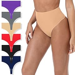 6 Pcs No Show Thongs