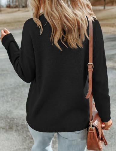 Image of Zeagoo Sweaters for Women Fall Outfits Trendy 2026 Long Sleeve Shirts Bussiness Casual Knit Pullover Sweater Tops
