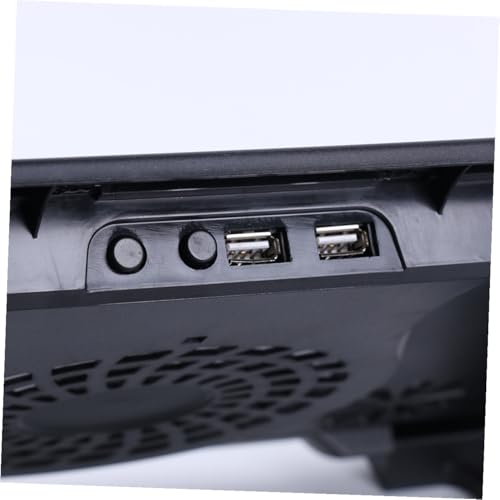 Base para laptop con 5 ventiladores silenciosos y ángulo ajustable miniatura 4