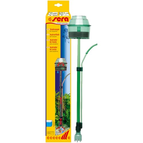 SERA aspirateur | aspirateur de Vase pour Aquariums | Nettoyage Facile du Fond | Pas de Perte d'eau | élimine la Vase et Les saletés