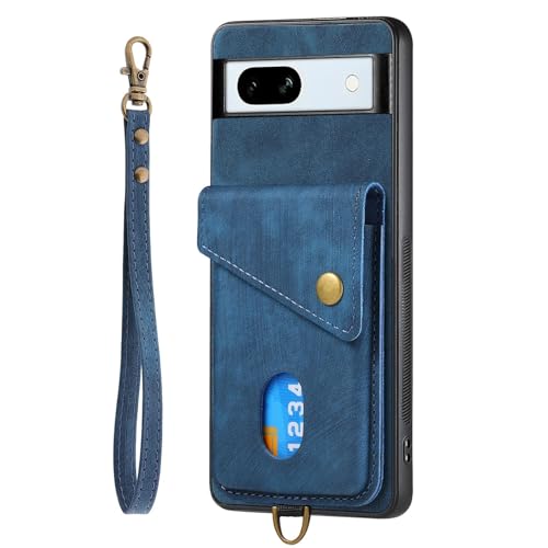 Coque mate antichoc pour Google Pixel 9 Pro avec étui portefeuille pour éviter les rayures