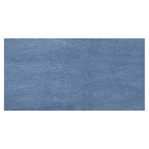 Graargpro Wooden Veneer Sheets, 7.87"x19.69" Thin Veneer for Marquetry Woodenworking Craft, Blue