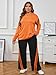 Chulianyouhuo Womens Plus Size 2 Piece Outfits Tracksuit 2025 Fall Lounge Set Wide Leg Pants Long Sleeve Tops Travel Sweatsuit
