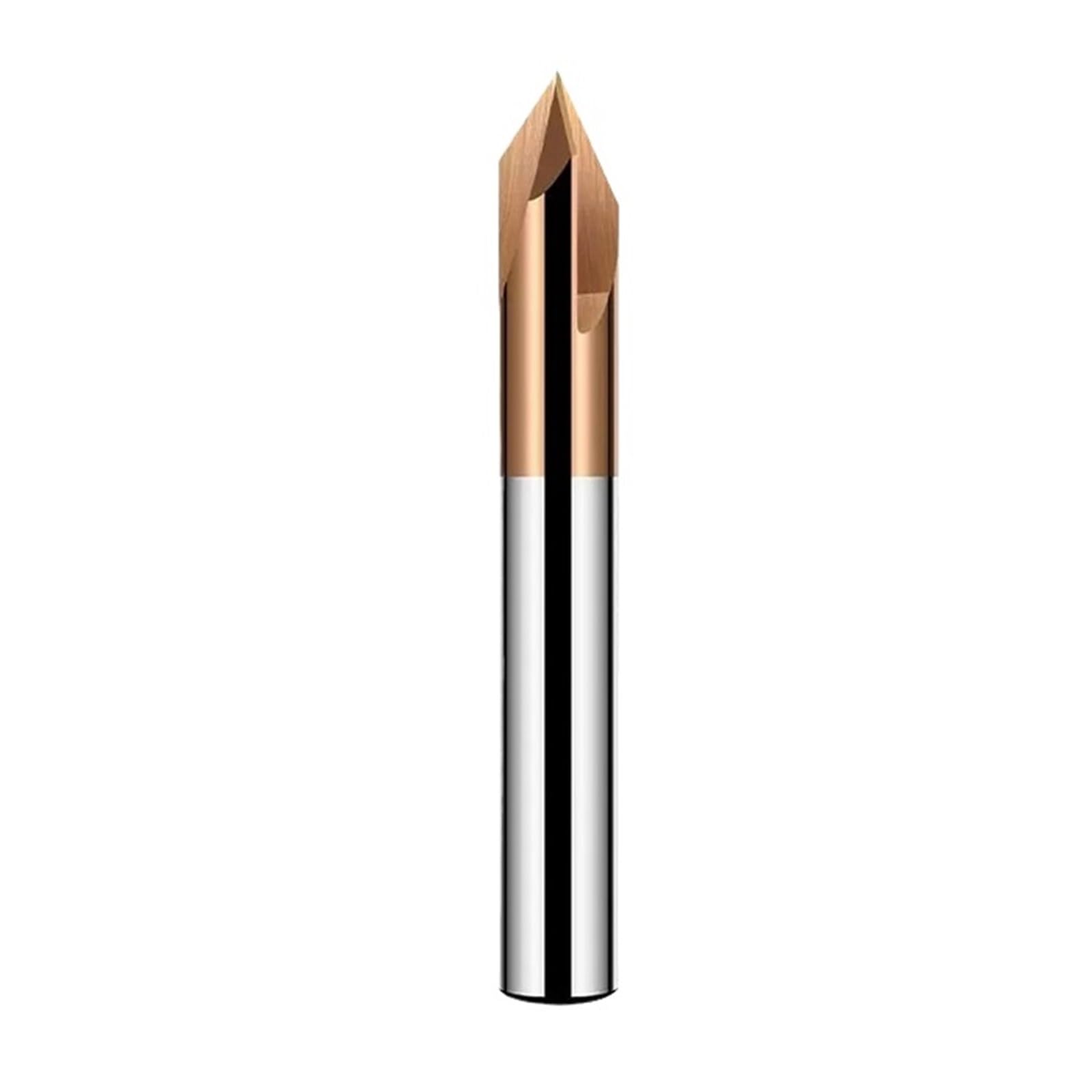 1pc Chamfer Carbide Milling Cutter Deburring Edges V Grove Router 60 90 120Degree 3Flutes Chamfering