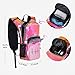 NOOLA Rave Hydration Backpack, Water Backpack with 2L Water Bladder, Festival Essential Accessories for Women Men, Hydropack Hydrobag for Festival Gear, Hiking, Running, Biking, Pink